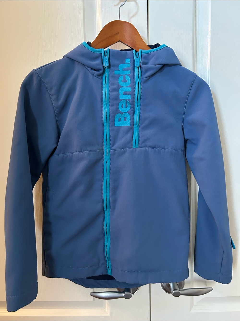 Bench Kids' Blue Hooded Coat Size 9/10